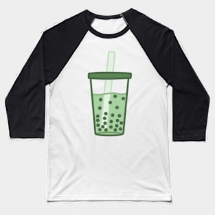 Matcha Boba Baseball T-Shirt